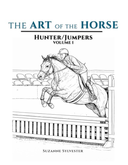 The Art of the Horse – Hunter/Jumpers | Volume I (Coloring Book)