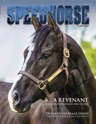 Sppedhorse Cover March 2022 by S. Sylvester Photography