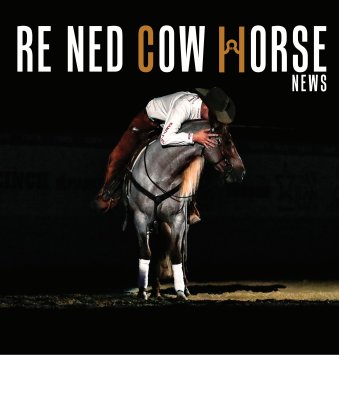 2025.9 Reined Cow Horse News cover photo by S. Sylvester Photography for Primo Morales Photography