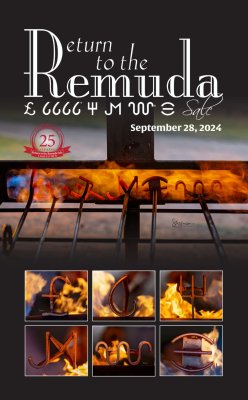 2024 Return To The Remuda Sale catalog cover photo by S. Sylvester Photography