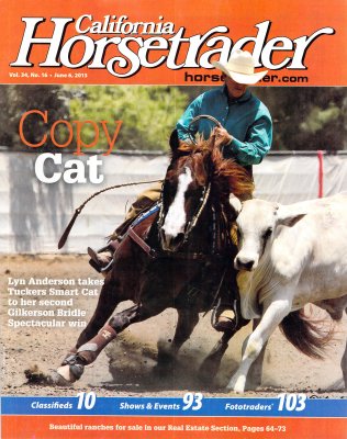 2013.06.06 California Horse Trader cover photo by S. Sylvester Photography