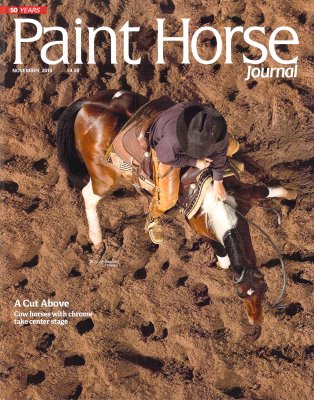 2016.11 Paint Horse Journal cover Photo by S. Sylvester Photography