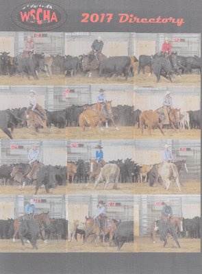 2017 Western States Cutting Horse Directory cover photo by S. Sylvester Photography