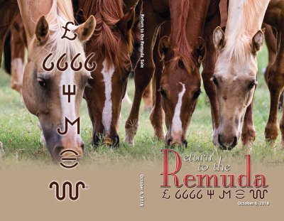 2018 Return TO The Remuda Catalog cover photo by S. Sylvester Photography